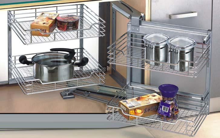 Những phụ kiện không thể thiếu trong tủ bếp thông minh
